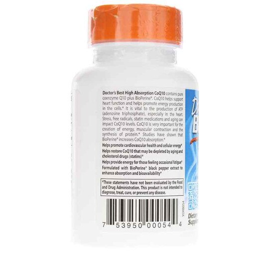 High Absorption CoQ10 100 Mg, DRB